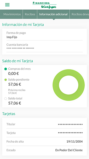 ¿Qué pasa con la antigua tarjeta del Corte Inglés?