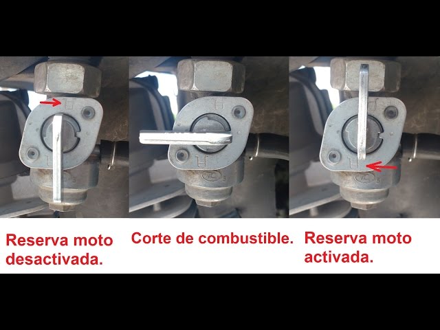 ¿Qué pasa si pongo mi moto en reserva?