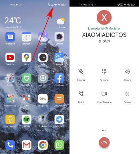 ¿Cómo habilitar las llamadas por WiFi?