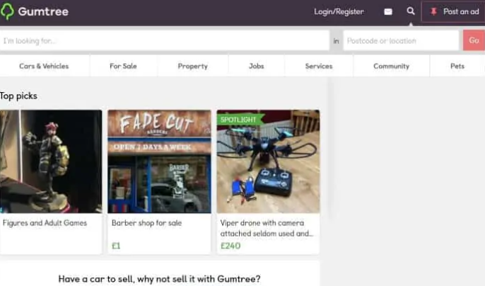 Contraportada de Gumtree