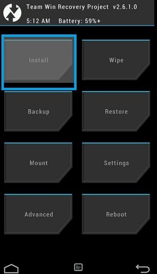 TWRP-Instalar-ROM-Archivos