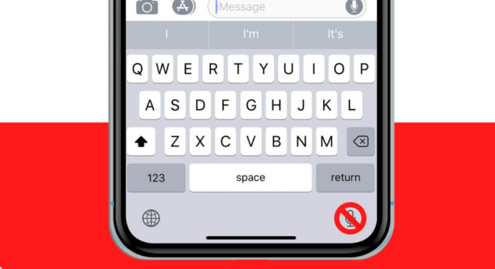 Falta el icono del micrófono