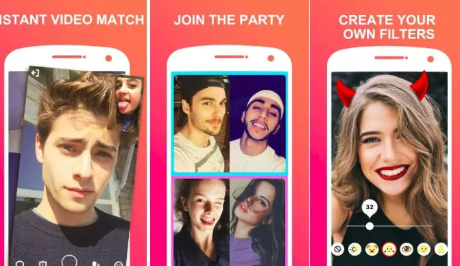 Aplicación de chat de video aleatorio