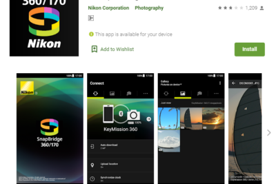 SnapBridge 360/170 para PC, Windows y Mac