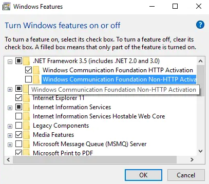 MMC no pudo crear el complemento
