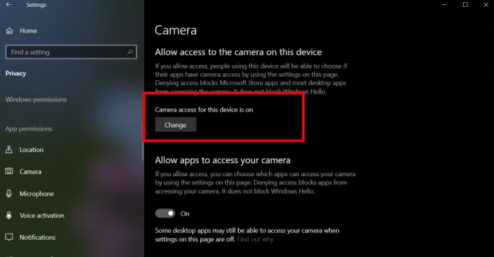 no puedo encontrar una cámara web