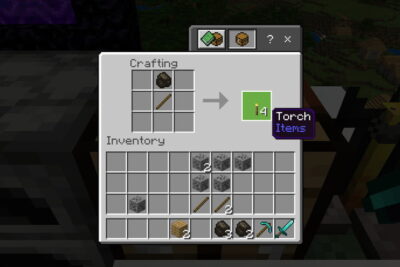 Cómo Activar Antorcha en Minecraft